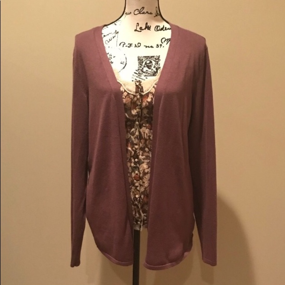 Knit cardigan
